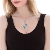 Ohrringe Boccadamo Dame Lidian in Silber Cristallo OR604 - OR604